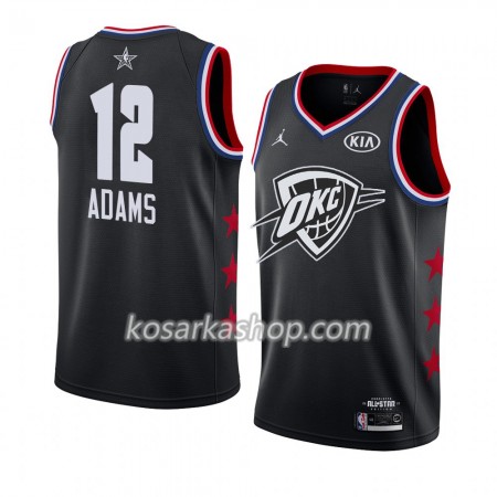 Dres Oklahoma City Thunder Steven Adams 12 2019 All-Star Jordan Brand Crna Swingman